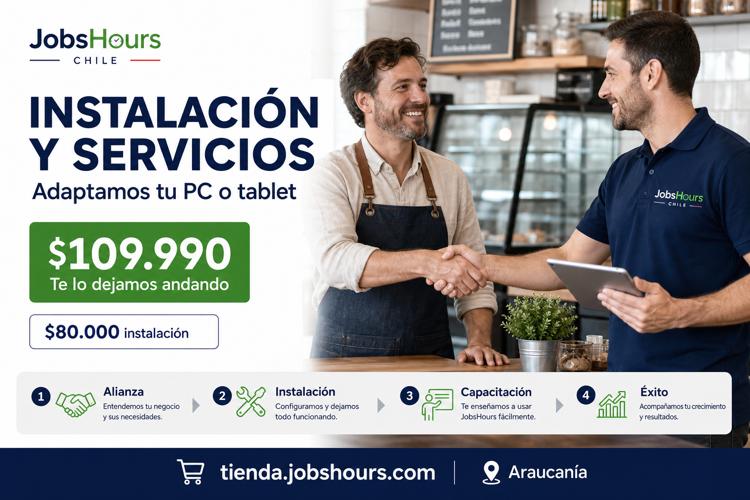 Instalación en tu local